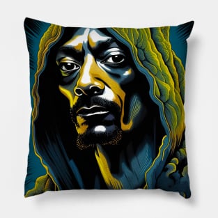 Snoop Doggy Fantacy Music Art T-Shirt Pillow