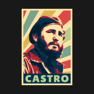 Fidel Castro Vintage Colors T-Shirt