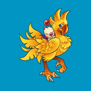 Chocobo n Moogle T-Shirt