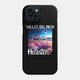 Marriage Proposal For Wedding Or Engagement - Romantic Gift Idea Phone Case