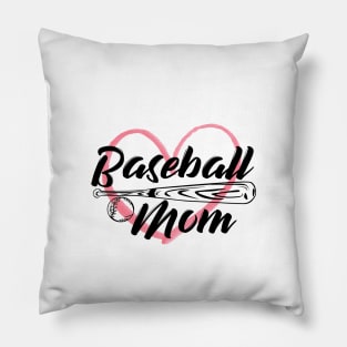 Vintage Baseball Mom Softball Mom Softball Ma Baseball Fan Gift Baseball Game Shirt Softball Team Shirt Softball Lover Baseball Lover Shirt Pillow