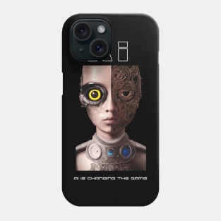 Empowering the future with AI technology Phone Case