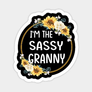 im the sassy granny Magnet