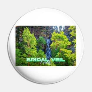 Bridal Veil Falls in Spearfish Canyon Pin