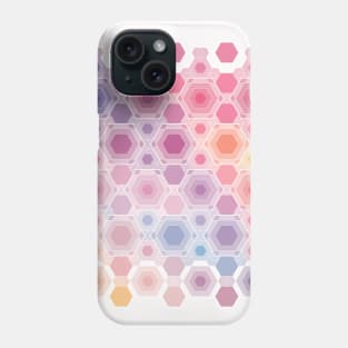 Hexagons multicolor Phone Case