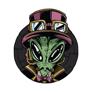 Steampunk Alien T-Shirt