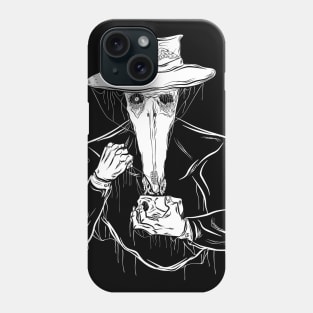 Plage Doctor Medieval death metal art Phone Case