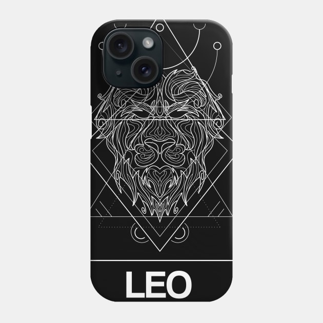 Leo Zodiac Constellation Phone Case by FungibleDesign