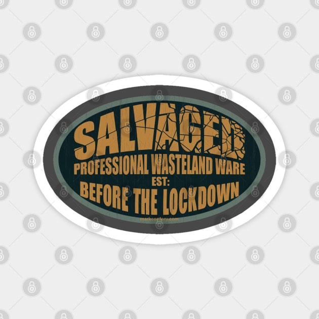 SALVAGED Ware aged retro - Colour Magnet by SALVAGED Ware