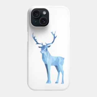 Ice Blue Reindeer Phone Case