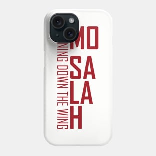 Mo Salah Running Down The Wing Phone Case