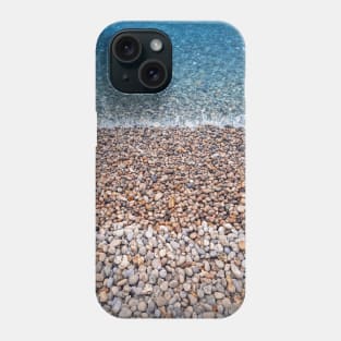 Pebble rocks beach Phone Case