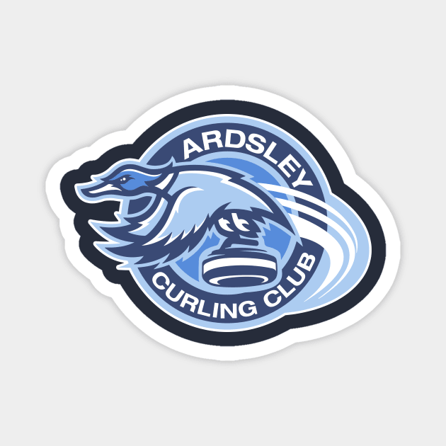 Ardsley Curling Club Magnet by JP