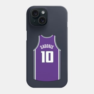 Domantas Sabonis Sacramento Jersey Qiangy Phone Case