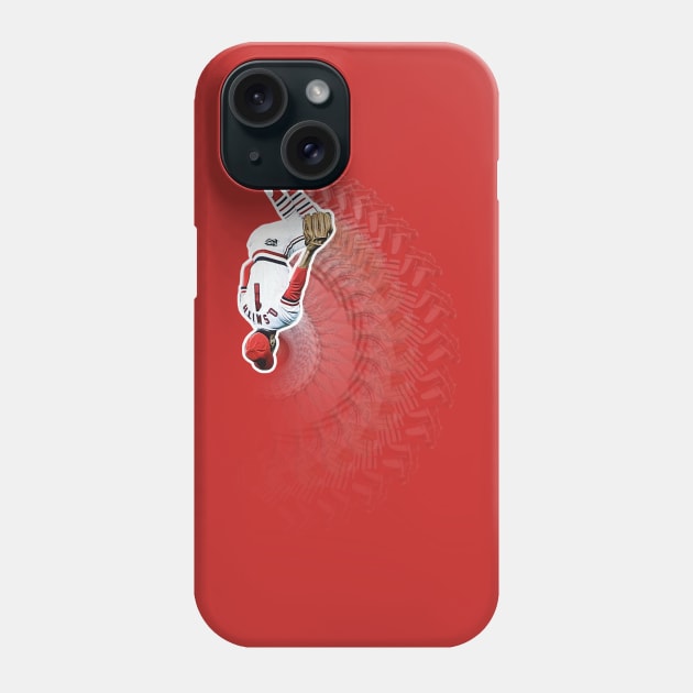 Retro Ozzie Smith "The Wizard" Backflip Phone Case by darklordpug