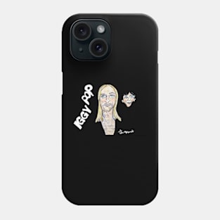 Iggy Pop Godfather of Punk Phone Case