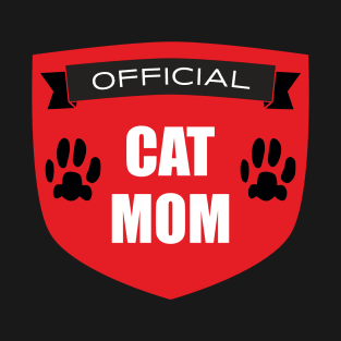 Official Cat Mom T-Shirt