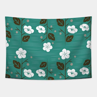 Japanese flowers Tapestry