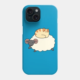 Ram and Orange Tabby Cat Phone Case