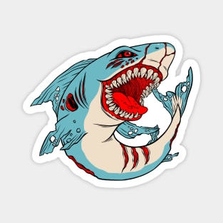 Zombie Shark Magnet