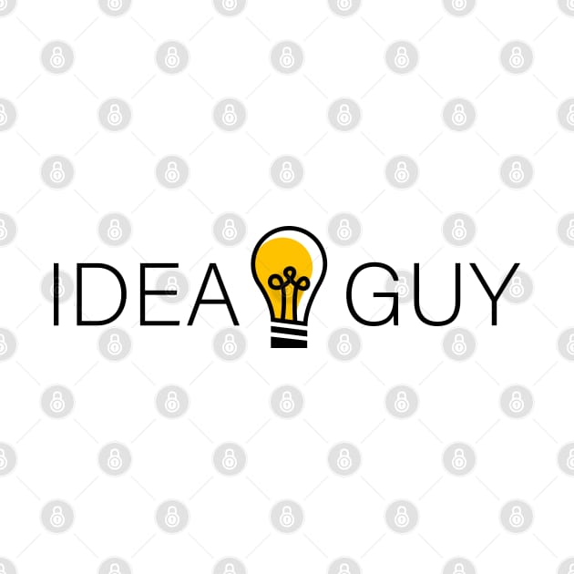 Idea Guy - Simplistic Light Bulb by DaTacoX