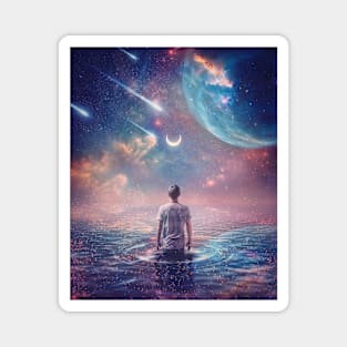 wandering cosmic oceans Magnet