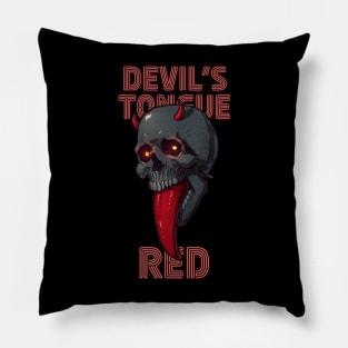 Devil's Tongue Red Pillow