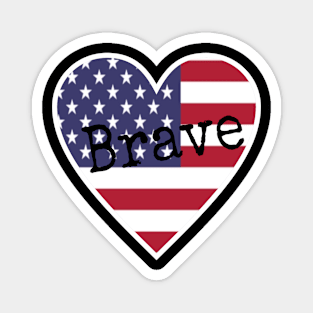 American Brave Magnet