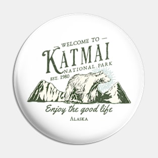 Katmai National Park Pin