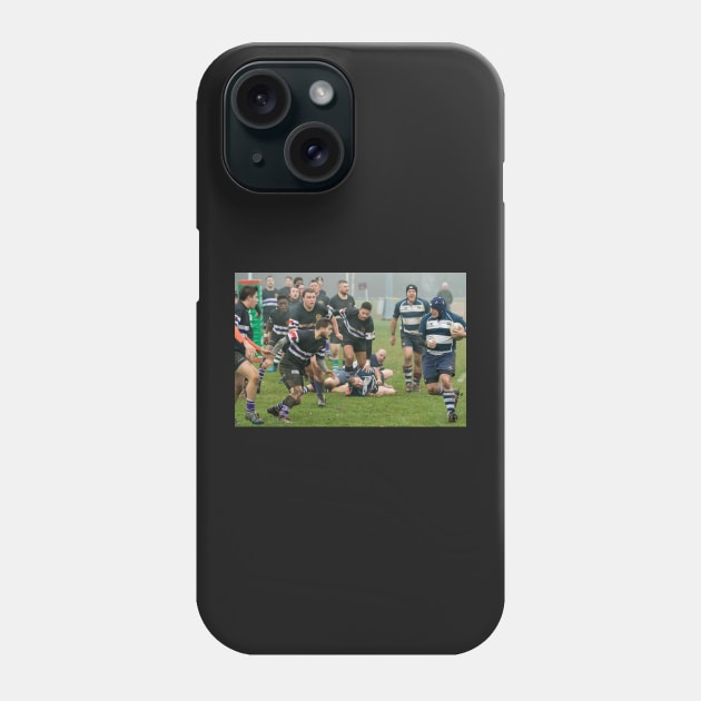 Rugby Phone Case by Z Snapper