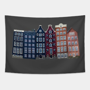 amsterdam houses netherlands skyline Tapestry