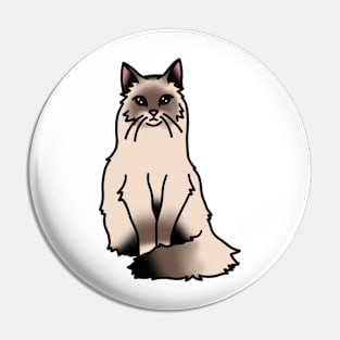 Fluffy Kitty Pin