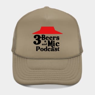 3 Beers and a Pizza Podcast Hat