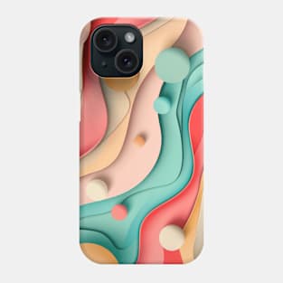 Color Swirl Harmony Phone Case