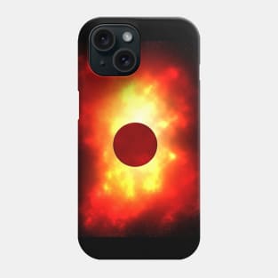 Hot Warm Planet - Red Phone Case