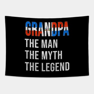 Grand Father Dominican Grandpa The Man The Myth The Legend - Gift for Dominican Dad With Roots From  Dominican Republic Tapestry