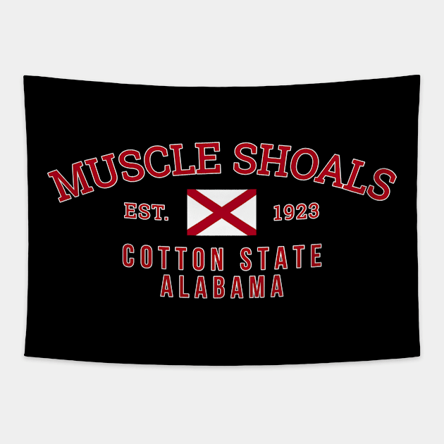 Muscle Shoals Alabama USA Tapestry by urban-wild-prints