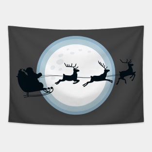 Santas Reindeer Tapestry