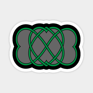 Celtic Knot Heart St Patricks Magnet