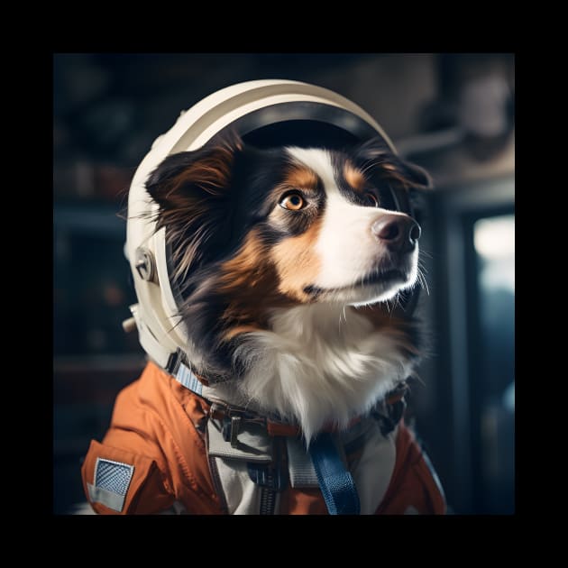 Astro Dog - Miniature American Shepherd by Merchgard