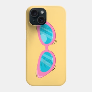 Cute beach sunglass design Phone Case