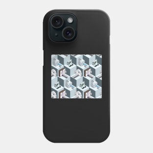 Radiology isometric illustration Phone Case