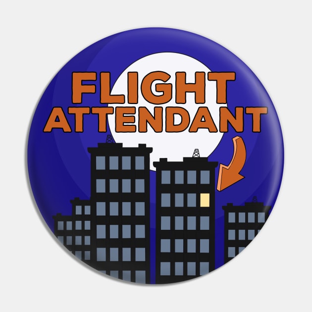 Flight Attendant Pin by DiegoCarvalho