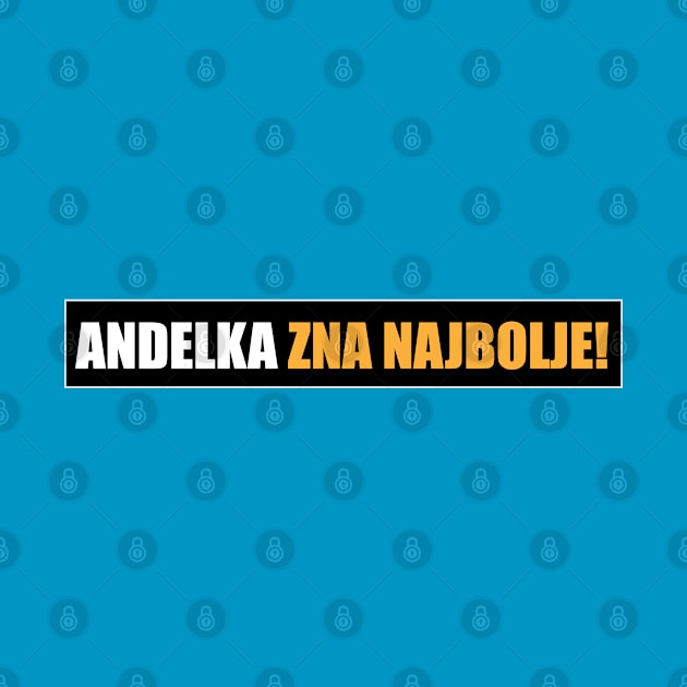 Andelka zna najbolje! by Marina Curic