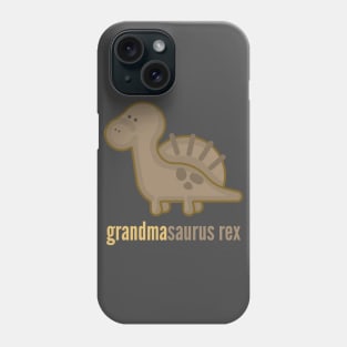 Grandmasaurus Rex T-Shirt Family Dinosaur Shirts Phone Case