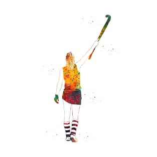 Field Hockey Player Girl T-Shirt