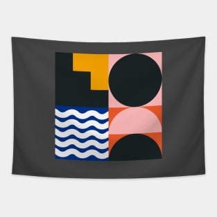 Abstraction Basic Shapes Tapestry