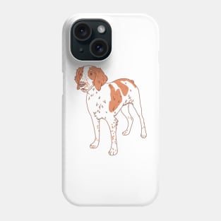 Brittany Spaniel Phone Case