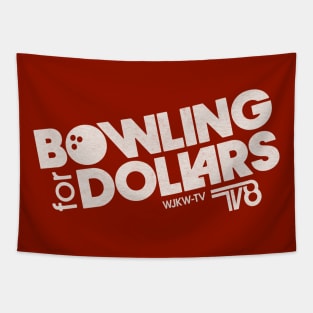 Bowling for Dollars Classic Cleveland TV Tapestry