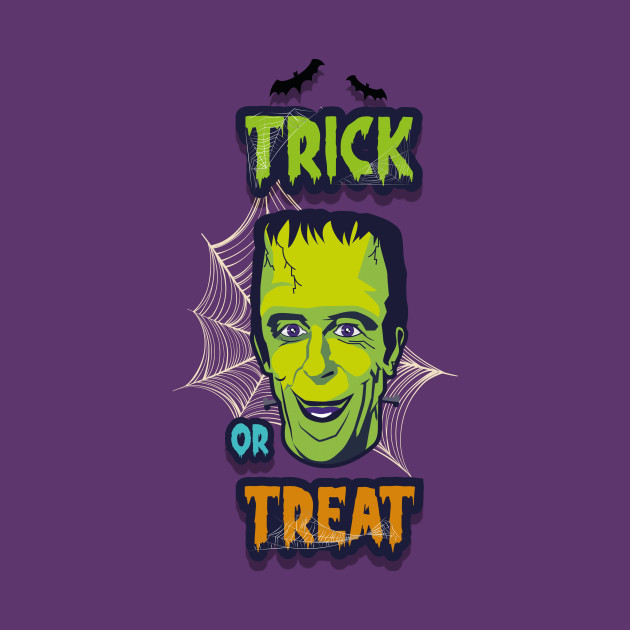 Frankenstein say Trick or Treat by HarlinDesign